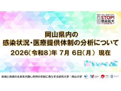 【岡山大学】岡山県内の感染状況・医療提供体制の分析について（2026年7月6日現在）
