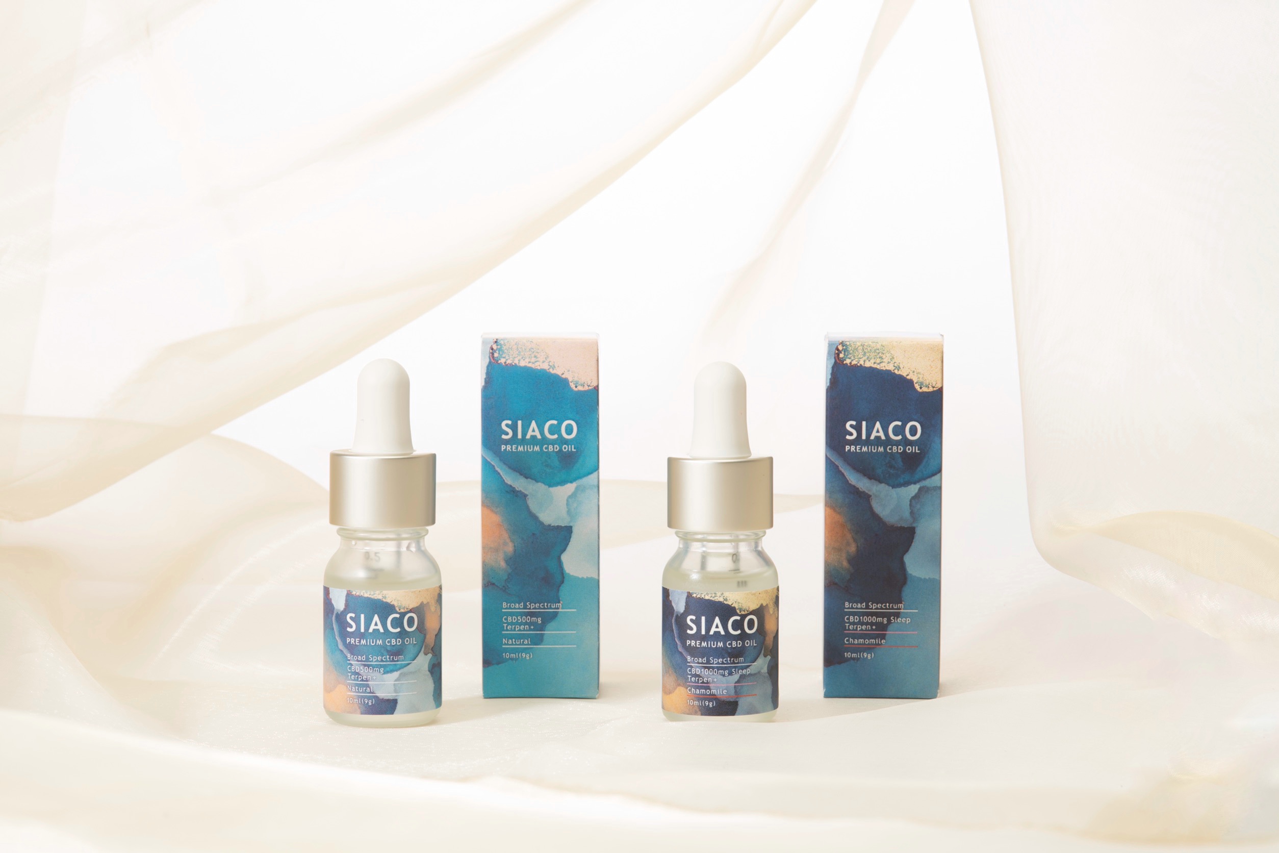 CBD製品の新ブランド「SIACO」が誕生！　安心の国内製造、オリジナルのテルペン配合。飲む「SIACOプレミアムCBDオイル」が販売開始