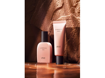 「est」から、砂漠の乾きに挑むUVが誕生。紫外線による乾燥時の角層収縮に着目した「エスト UVプロテクション」2026年2月6日（金）発売