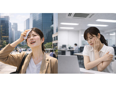 【酷暑期｜花王BRCC調査】オフィスでも油断禁物？――内勤でも8割以上が顔の肌の不調を実感。外勤は汗による刺激、内勤は乾燥や肌の冷えが目立つ傾向