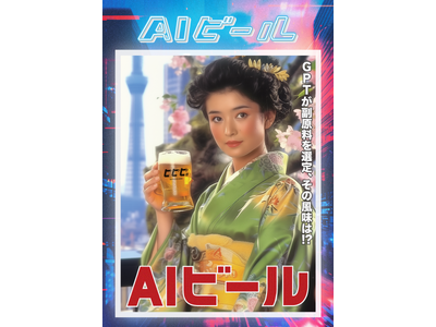 AI考案のクラフトビール「AIビール」が4月9日より代官山「ビビビ。」で販売開始