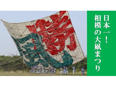 【相模原市】その大きさ日本一！GWは「相模の大凧まつり」を見に来ませんか？