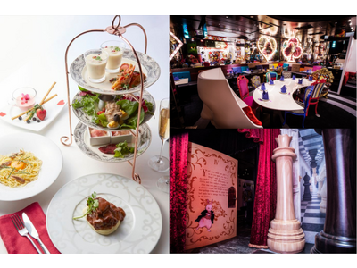 【大阪クリスマスディナー・ランチ2023】梅田『幻想の国のアリス』にティースタンドのクリスマス特別コースが登場！