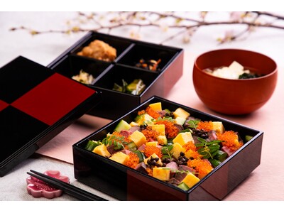 【門出を祝うランチ会食に】3月限定『蔵王牛のローストビーフちらし重』販売 ～銀座バグースプレイス～
