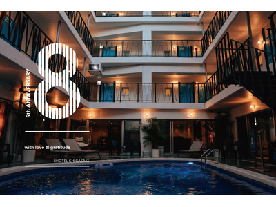 8HOTEL CHIGASAKI 5周年!宿泊者限定7月18・19・20日 スペシャルイベント開催