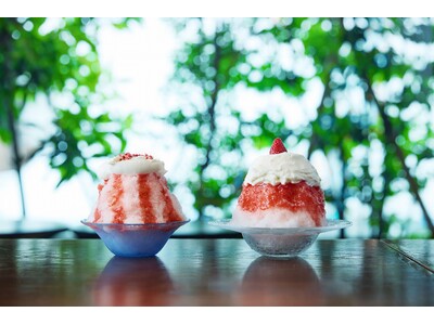 【期間限定】夏の涼を味わう「かき氷フェア」開催!　王道人気の「苺とマスカルポーネ」や真っ黒濃厚な「黒ごま」など、個性豊かな12種類のかき氷が新登場。