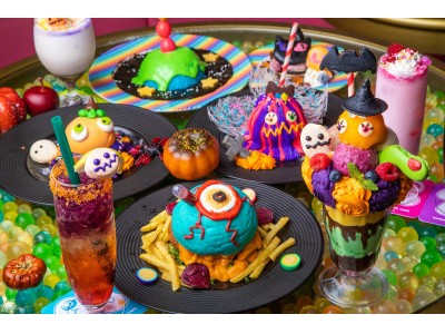 ”派手カワイイ”ハロウィン限定フードやスイーツが登場♪「HAPPY HALLOWEEN MONSTER」開催！【KAWAII MONSTER CAFE】