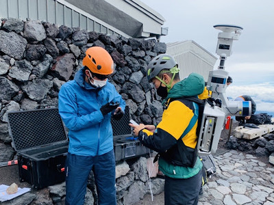 株式会社山屋、バックパック型の計測器を使用した最先端の山岳調査を実施
