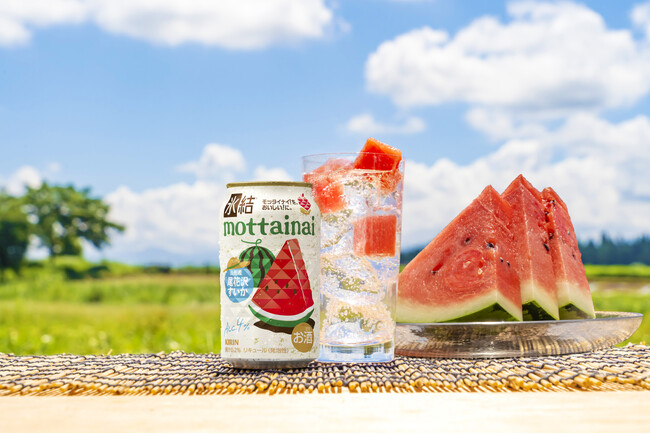 果実のフードロス削減・農家支援につながるチューハイ第3弾！夏にぴったりな「キリン 氷結(R)mottainai 尾花沢すいか（期間限定）」を新発売