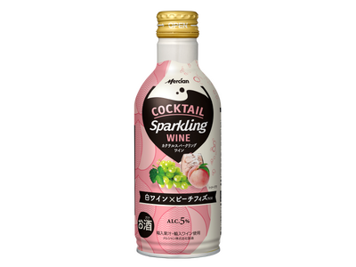 販売好調の「カクテルスパークリングワイン」ブランドから「カクテルスパークリングワイン　白ワイン×ピーチフィズ」6月23日（火）登場！