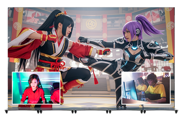 新発想 小さく運んで大きく使う! 折りたたみ式LEDビジョンに新ラインナップ登場!!「屋内・屋外」の二刀流 【風二屏 FU-NIBYO】