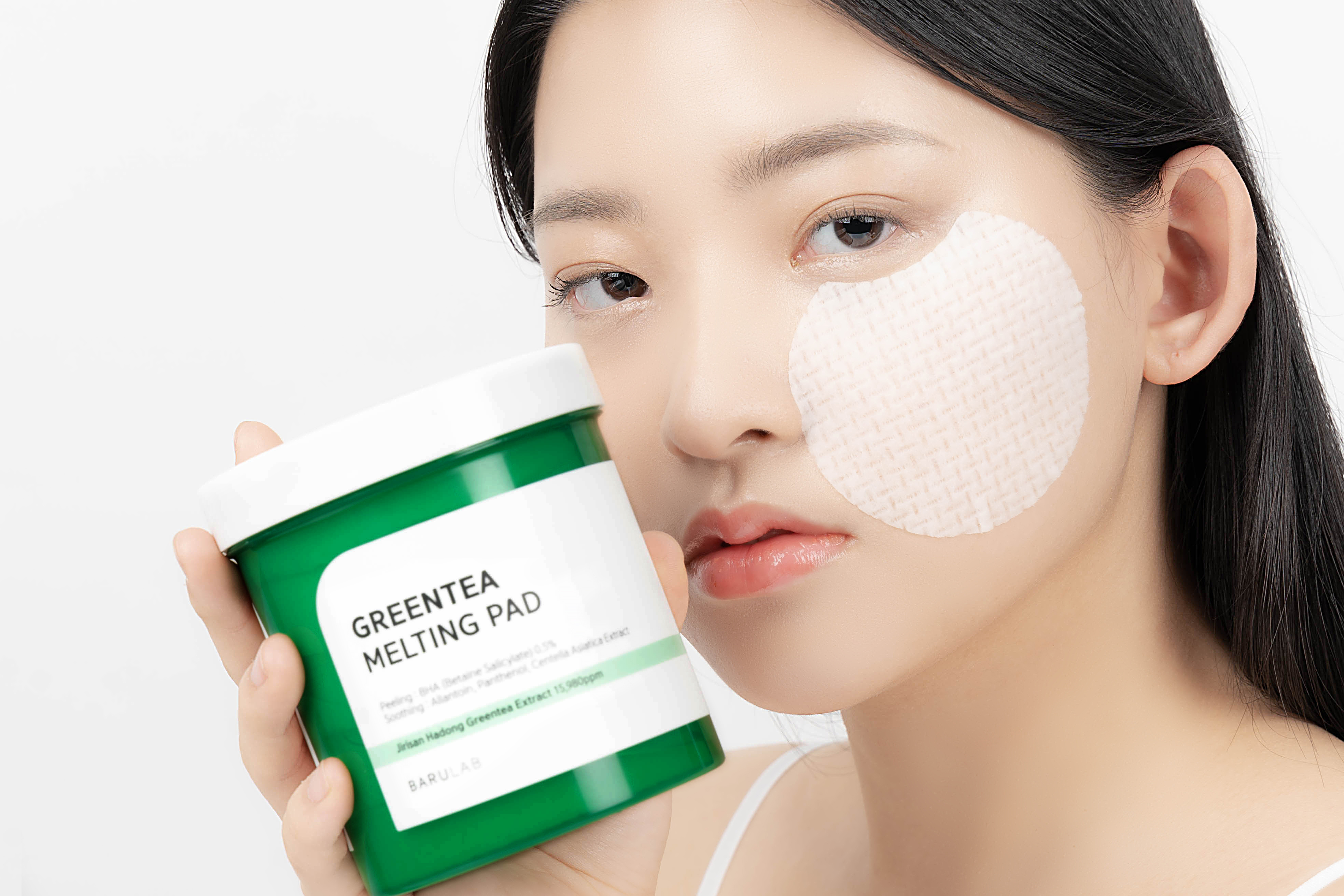 《肌科学を通して肌を整える》韓国発スキンケアメーカーBARULABから新シリーズ「GREENTEA MELTING PAD」が日本初上陸。