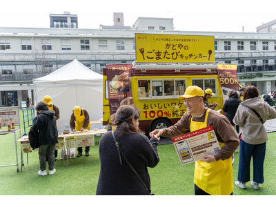 全国各地で行列・完売が続く、純正ごま油のキッチンカー「かどやのごまたび」最終開催地・東京会場のコラボ企業がキユーピー株式会社に決定！