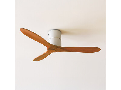 リアルウッドのブレードで上質な空間に。「Modern Collection シーリングファン DCモーター REAL wood blades」がJAVALO ELF（ジャヴァロエルフ）より新発売