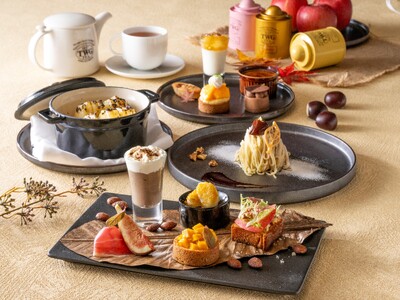 豊穣な秋の恵みを充実のセイボリーとともに味わう「Larboard Afternoon Tea ～Harvest～」