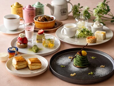春の歓びをアフタヌーンティーで表現した「Larboard Afternoon Tea ～Spring～」