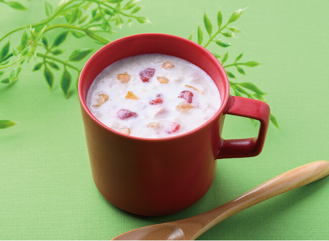 業界初の“冷たい牛乳で戻す“フリーズドライデザートに新商品！「信州りんごフルーツミックス」2026年3月1日（日）発売