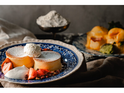 高輪ゲートウェイ駅を見おろす「MAISON CLASSIC SALON」、”蒸し上げ”が特徴のパンケーキに初リニューアル