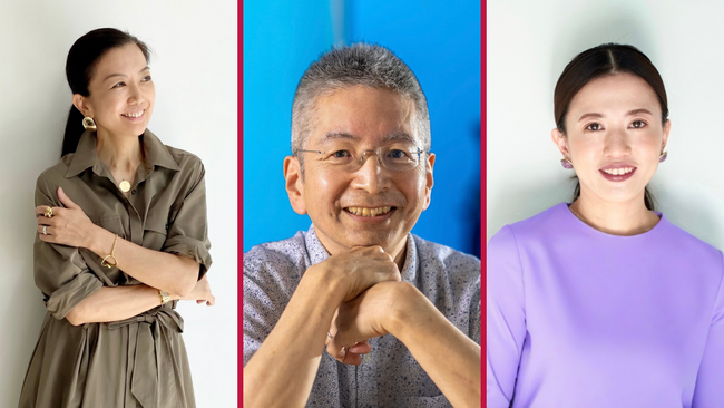 ビジネスと学術分野の第一線で活躍されている3氏が日本女子大学の新学部「経済学部(仮称)」の特別招聘教授に