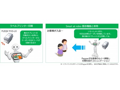 Smart at robo、ラベルプリンターと連携しIoT活用をさらに拡大