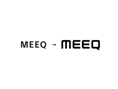 「MEEQ」ロゴをリニューアル