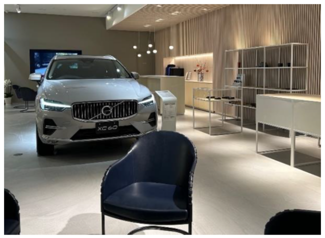 双日、Volvoとして日本初の都市型店舗を愛媛県内にオープン