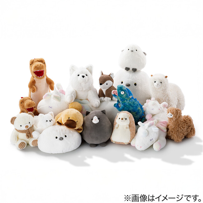 2025年秋冬新作！ふわふわ・もこもこの動物たちが大集合！ニトリのぬいぐるみシリーズに、個性豊かな全18アイテムが登場！