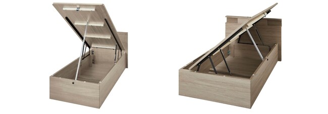 シリーズ累計30万台以上を販売！大容量の収納付きベッドフレーム「ジオ」に、さらに収納力がアップした「オープンタイプ」が新登場！