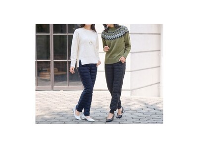 【ニトリのアパレルブランド「N＋」】リピーター続出でシリーズ累計販売８万枚のダウンパンツ！新色を追加して今季モデルを発売しました。