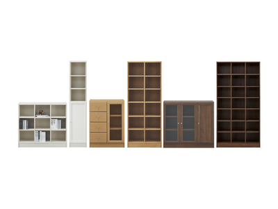 人気のオープン本棚「RVシリーズ」が“サイズオーダーも可能な本棚”としてリニューアル！