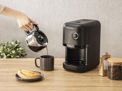 豆挽きからドリップまで全自動！モード切替で好みに合わせて淹れられるコーヒーメーカーが1万円を切る価格で新登場