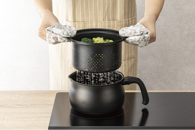 パスタ調理も蒸し料理ももっと快適に！使いやすさを追求した「1台10役マルチポット 2.2L」が新登場