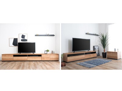 【ニトリ】ニトリ初、幅330cmまでの幅広タイプテレビボードが新登場！