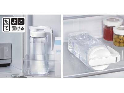 累計60万個販売！フタとパッキンが一体型で洗いやすいと大人気の「お手入れラクラク冷水筒」が、より開閉しや...