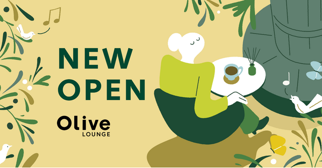 銀行・カフェ・オフィスが一体になった新店舗「Olive LOUNGE 南森町」2025年11月25日オープン