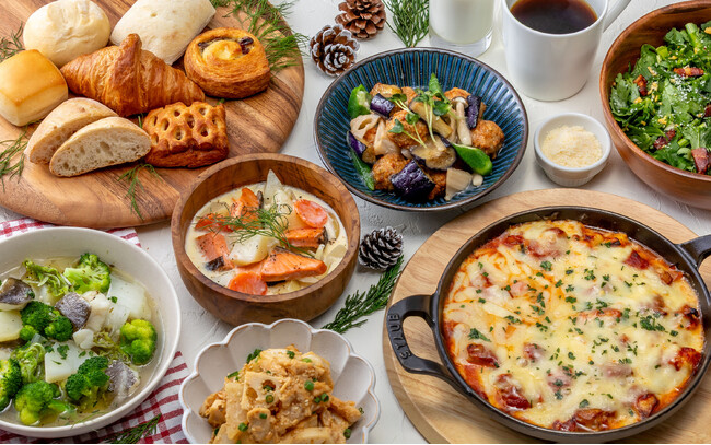 【インターゲートホテルズ】人気の「焼きたてパンとごちそう野菜の朝ごはん」冬メニュー提供開始　開催時期：2025年12月15日（月）～2026年3月14日（土）