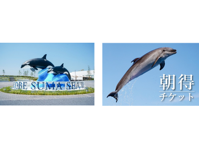 【神戸須磨シーワールド】暑さを避けて夏のスマシーを楽しもう！お盆期間にお得な「トワイライトチケット」・「朝得チケット」を販売