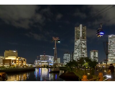 都市型循環式ロープウェイ「YOKOHAMA AIR CABIN 」のデジタルチケット往復券を 12月26 日（金）より発売開始いたします！