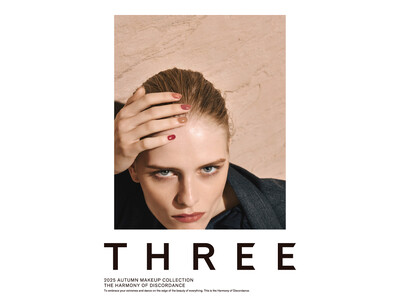 THREEから、「不調和の美学」を色と輝きで表現した2025 Autumn Makeup Collection発売！