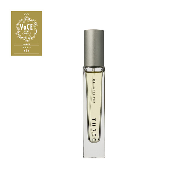 THREEのフレグランス「エッセンシャルセンツ R」が多数のメディアで2025年下半期ベストコスメを受賞!他アイテムも続々と賞を獲得