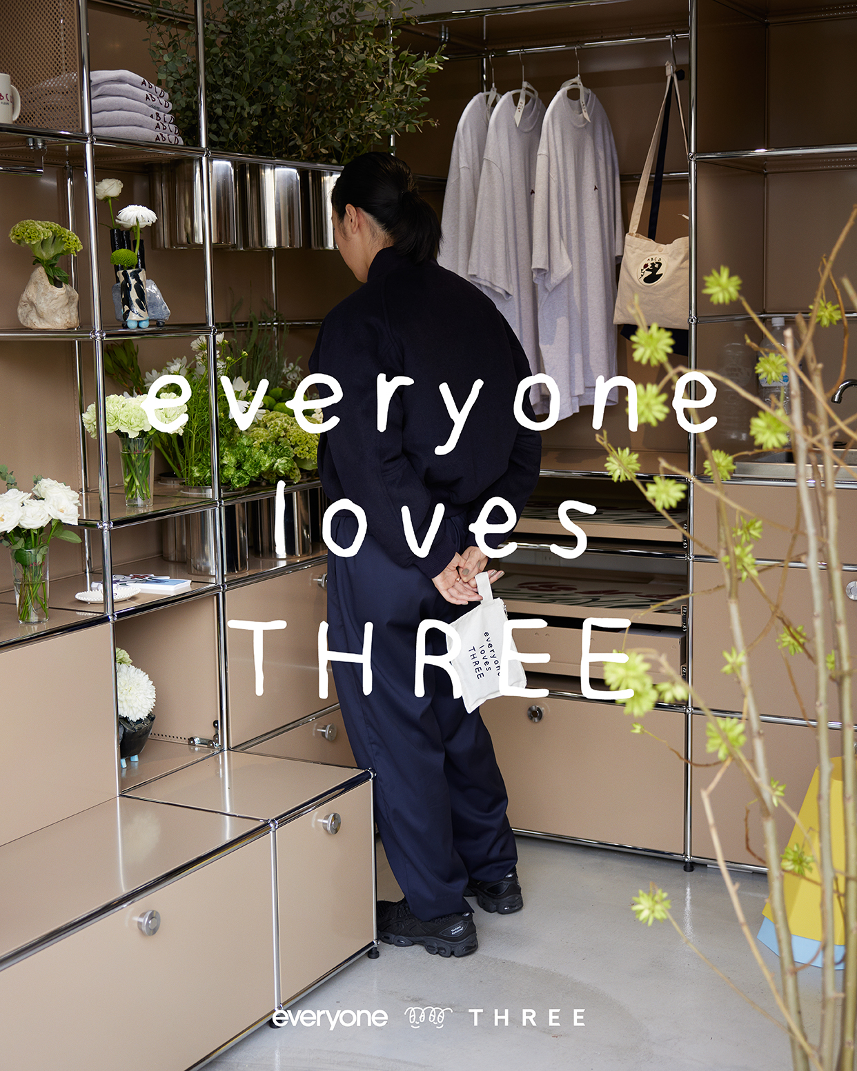 THREE × everyone、コラボレーションキットを発売