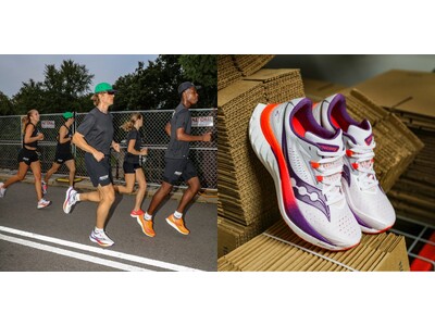 “Saucony”史上最速のランニングシューズシリーズよりあらゆる機能性を高め圧倒的な進化を遂げた2つの...