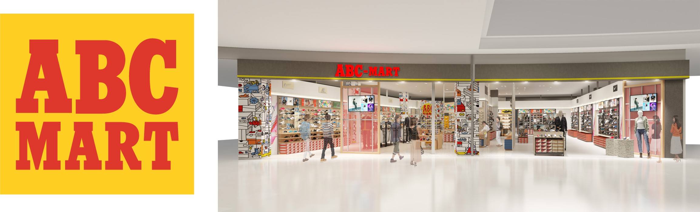 ABC-MART リーフウォーク稲沢店　2024年11月22日（金）よりリニューアルオープン