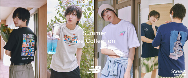 【ABCマート】IMP. 松井奏さんと過ごす妄想デート企画！New Balance最新Tシャツで魅せる、夏のスタイルを提案