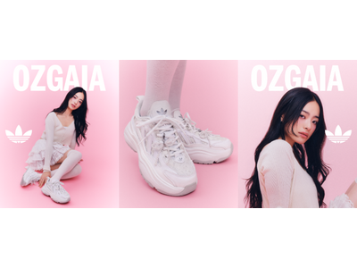 【ABCマート限定】レースとリボンチャームを施した、スポーティー×ガーリーな新スタイル　adidas Originalsの厚底モデル「OZGAIA」が登場
