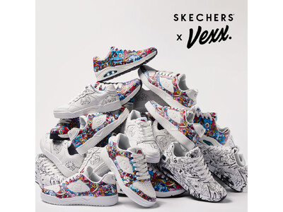 「SKECHERS × Vexx」コラボレーションコレクションを発表