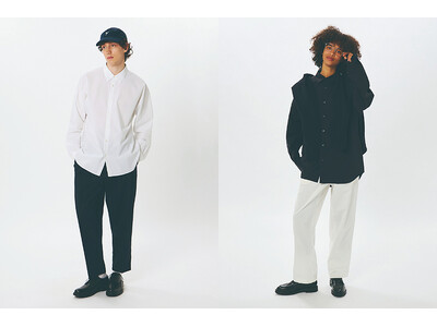 「NEUTRALWORKS.」働く人々の日常のストレスに着目した新作シャツ「KINETIC COMFORT SHIRT」を新生活に向けて発売