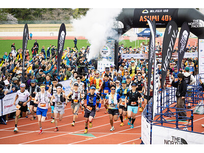 14回目の開催となるトレイルランニングレースを第1回大会から継続してサポート　ザ・ノース・フェイス、ゴールドウインが「Mt.FUJI100 2026」に協賛