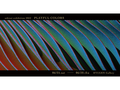 【YUGEN Gallery】見る角度によって色が変化する、3Dプリントによる色彩表現。積彩 個展「PL...
