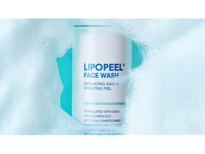 角質ケアブランド「LIPOPEEL(R)（リポピール(R)）」から、シリーズ初の泡洗顔誕生